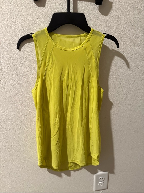 lululemon athletica Tops - Lululemon Neon Yellow Sleeveless Active Tank Top